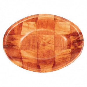Corbeille ovale en bois petit modèle - Olympia - Fourniresto