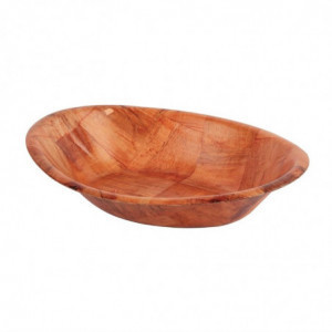 Oval wooden basket large size - Olympia - Fourniresto