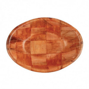 Corbeille ovale en bois grand modèle - Olympia - Fourniresto