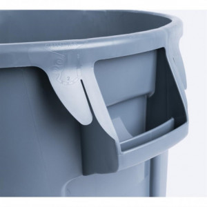 Raw Gray Collector - 121.1 L - Rubbermaid