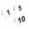 Lot de numéros de table en plastique 1-10 - Olympia - Fourniresto
