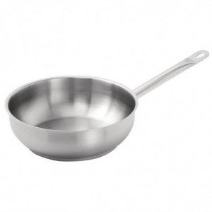 Stainless Steel Saute Pan - Ø 240 mm - Vogue