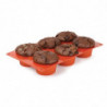 Μούχλα 6 Muffins από Σιλικόνη Formaflex - Pavoni