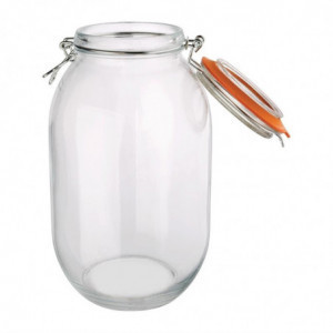 Clip 2L preserving jar - Vogue - Fourniresto
