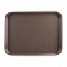 Self-service tray 305 x 415mm brown - Olympia KRISTALLON - Fourniresto