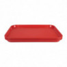 Red Self-Service Tray 450 X 350mm - Olympia KRISTALLON - Fourniresto