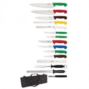 Complete Set of Knives - 15 Pieces - Hygiplas