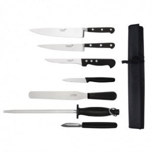 Set of 7 Knives with Case - DEGLON