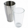 Τύπος shaker Boston και γυαλί 800ml - APS - Fourniresto