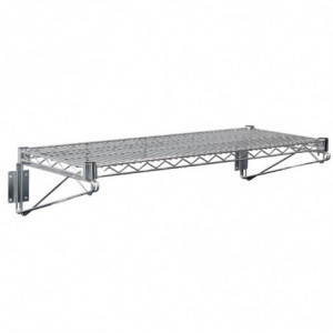 Metal Wall Shelf - L 910mm - Vogue - Fourniresto