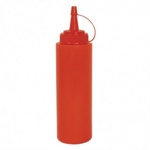 Sauce dispenser 1L red - Vogue - Fourniresto