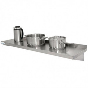Stainless Steel Wall Shelf - L 900mm - Vogue