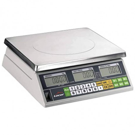 Electronic Kitchen Scale - Capacity 15 Kg - Lacor