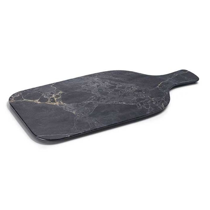 Planche Avec Manche "Stone" En Mélamine - 400 X 195 Mm - Lacor Planche Avec Manche "Stone" En Mélamine - 400 X 195 Mm - Lacor