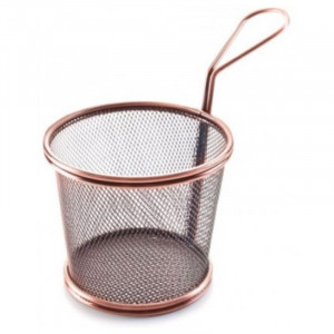 Conical Stainless Steel Bronze Basket - Ø 12 cm - Lacor