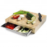 Wooden Cutting Board - GN 2/3 Drawers - Lacor