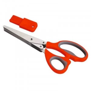 Special Kitchen Scissors 5 Blades + Cleaning Comb - Lacor