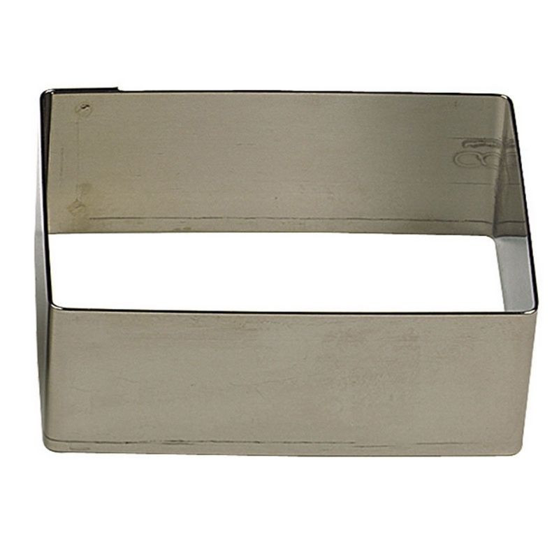 Nonnette Rectangle en Inox - 90 x 35 mm - Tellier