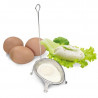 Βραστήρας αυγών από λευκό σίδερο - Tellier