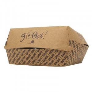 Πακέτο με 100 κουτιά μπέργκερ "Good" - Οικολογικά υπεύθυνα
