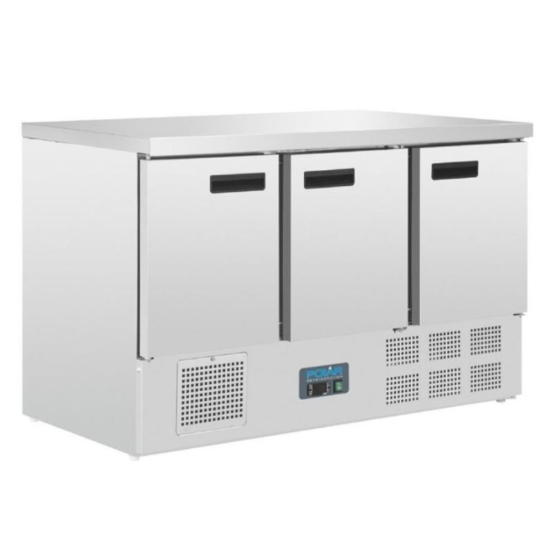 Ψυγείο με 3 πόρτες σειράς G - 368L - Polar - Fourniresto