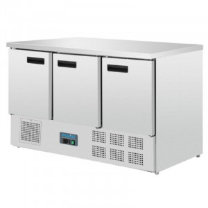 Refrigerated Table 3 Doors Series G - 368L - Polar - Fourniresto