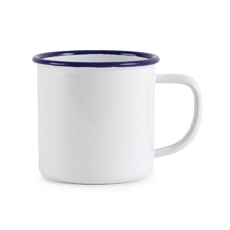 Enamelled steel mug - Set of 6 - Olympia - Fourniresto