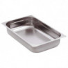 Bac Gastro GN 1/1 Inox - Profondeur 100 mm - 14 L - HENDI