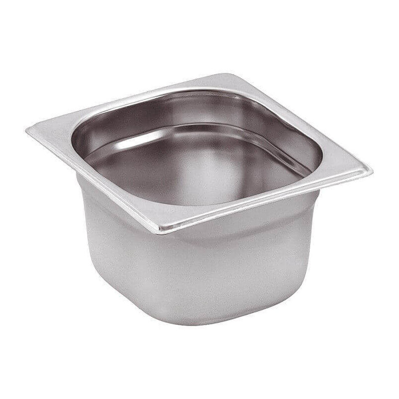 Bac Gastro GN 1/6 Inox - Βάθος 65 mm - 1 L - FourniResto
