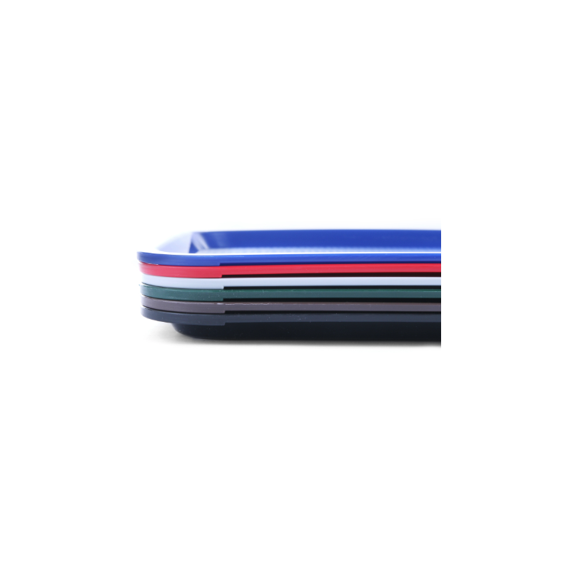 Rectangular Fast Food Tray - Small Size 265 x 345 mm - Blue