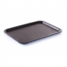 Rectangular Fast Food Tray - Small Size 265 x 345 mm - Brown