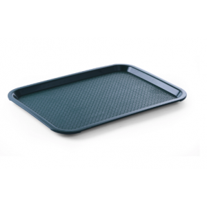 Rectangular Fast Food Tray - Large Size 450 x 350 mm - Green