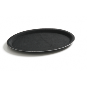 Plateau de Service Ovale Fibre de Verre - 160 x 230 mm