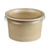 Ice Cream and Dessert Bamboo Pot Ø 70 mm - 105 ml - Pack of 50