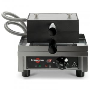 Professional Waffle Maker with 90° Opening - 4 x 6 Fruits