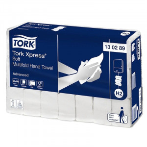 Χαρτί Συνδεδεμένο Πετσέτας Μαλακό Advanced Λευκό - Tork Xpress®, Βέλτιστος Στέγνωμα & Μέγιστη Υγιεινή
