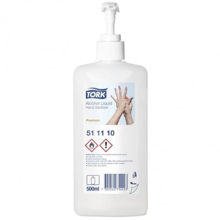 Tork Hydro-Alcoholic Solution - 500 ml: Professional hygiene