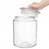 Γυάλινο Βάζο για Μπισκότα - 6,35 L - Olympia - Fourniresto