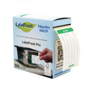 Ετικέτα Ανιχνευσιμότητας LabelFresh Pro - Παρασκευή - 70 x 45 χιλιοστά - Πακέτο 500 - LabelFresh