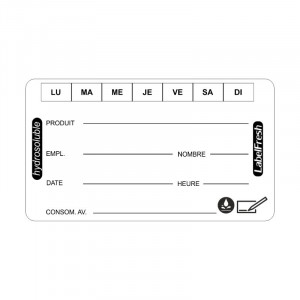 Etiquettes de Traçabilité - LabelFresh Soluble - 70 x 40 mm - Lot de 250 - LabelFresh