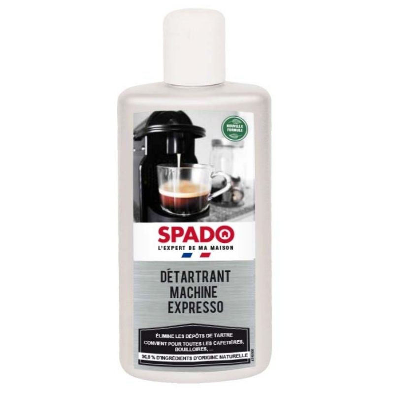 Nettoyant Détartrant pour Machine Expresso - 250 ml - SPADO