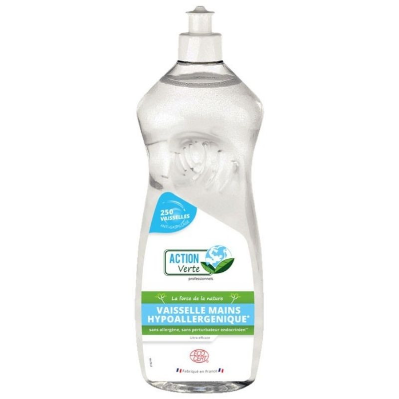 Liquide Vaisselle Classique Hypoallergénique - 1 L - Action verte