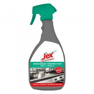 Degreasing Disinfectant Spray - 1 L - Pack of 2 - Jex