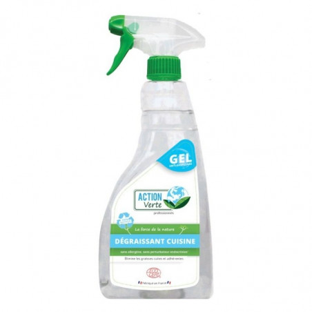 Spray Gel Dégraissant pour Cuisine - 750 ml - Action Verte