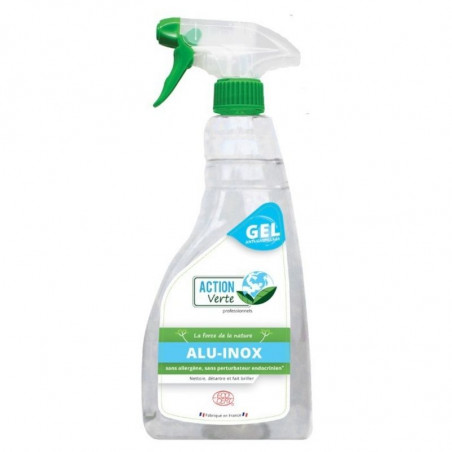 Degreasing Cleaning Spray Gel for Stainless Steel and Aluminum - 750 ml - Green Action
