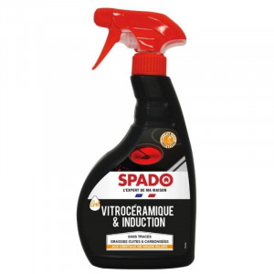 Καθαριστικό και απολυμαντικό σπρέι για γυάλινες και επαγωγικές εστίες - 500 ml - SPADO