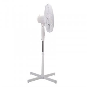 Ventilateur oscillant sur pied blanc 406mm - FourniResto - Fourniresto