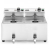 Τηγάνι Mastercook με βρύση αδειάσματος - 2 x 8 l