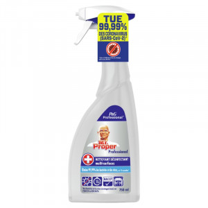 Spray Nettoyant Désinfectant Multi-Surfaces 4 en 1 - 750 ml - Mr. Propre