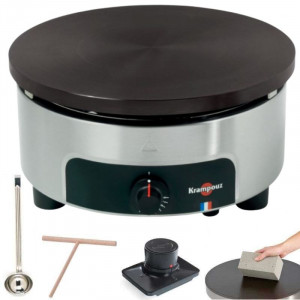Professional Gas Crepe Maker Pack 6 Branches 40 cm - Outdoor Use - Krampouz